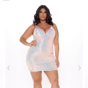 Sequin Mini Dress
